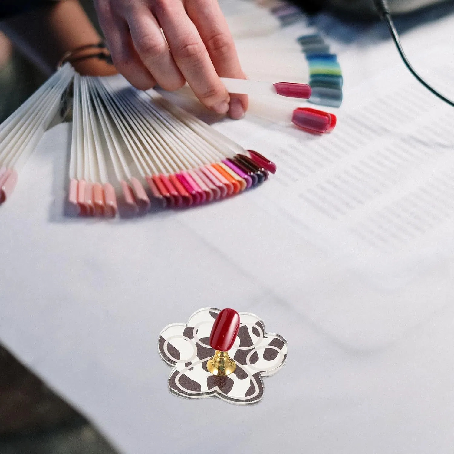 Магнитный стенд для nail art ELAYARD, 2 шт, разноцветный — фото 4