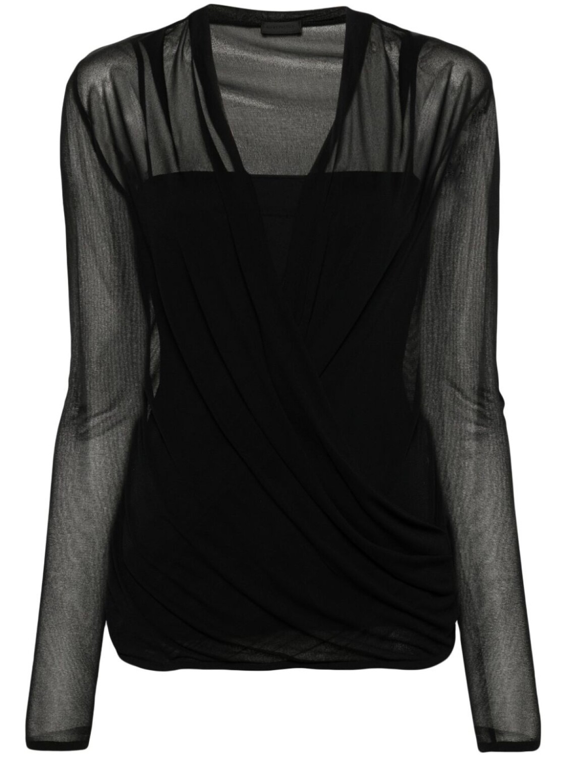 

Блузка с запахом Givenchy, черный