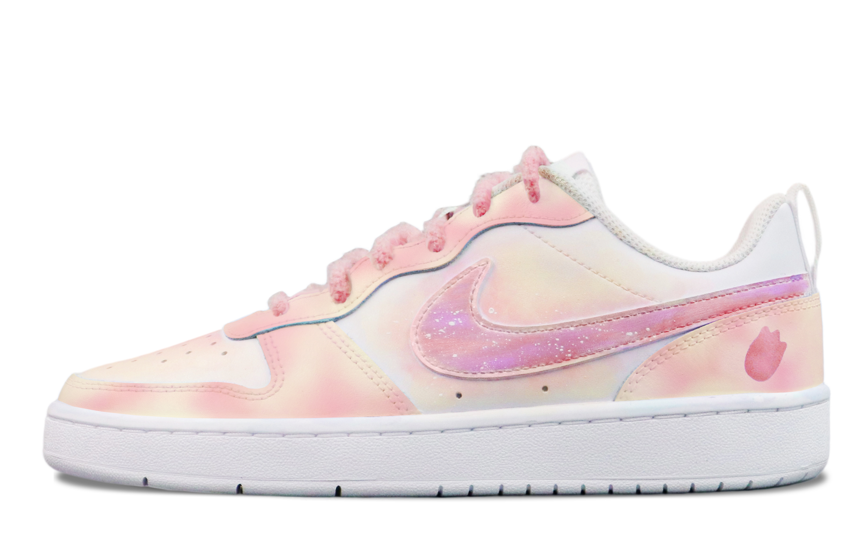 

Детские скейтерские кроссовки Court Borough для младших школьников Nike, розовый