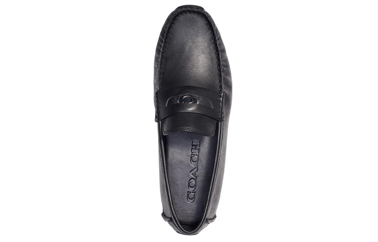 Лоферы Signature Coin Driver Coach, original shoe box included — фото 4