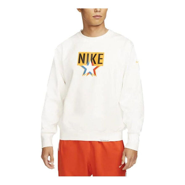 

Толстовка Nike front logo sweatshirt 'Beige', бежевый