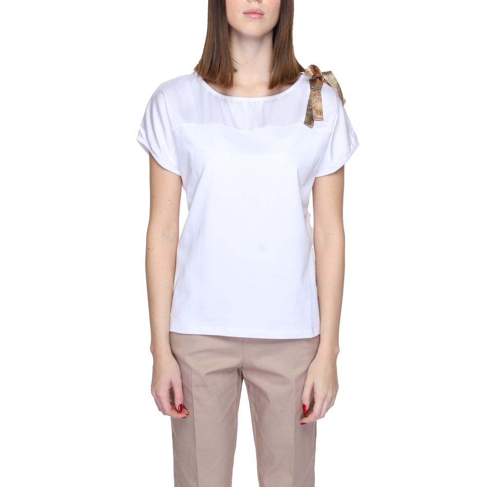 

Белые хлопковые топ и футболка ALVIERO MARTINI 1a CLASSE