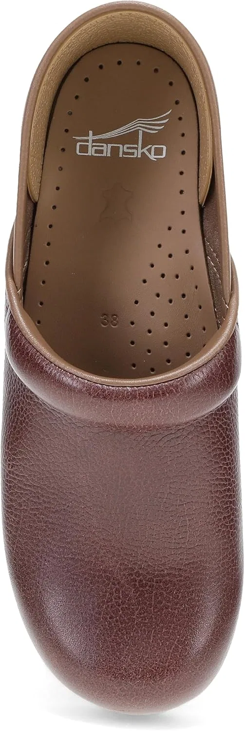 Мужские мюли с поддержкой стопы Dansko, Бордовый Милл — фото 2