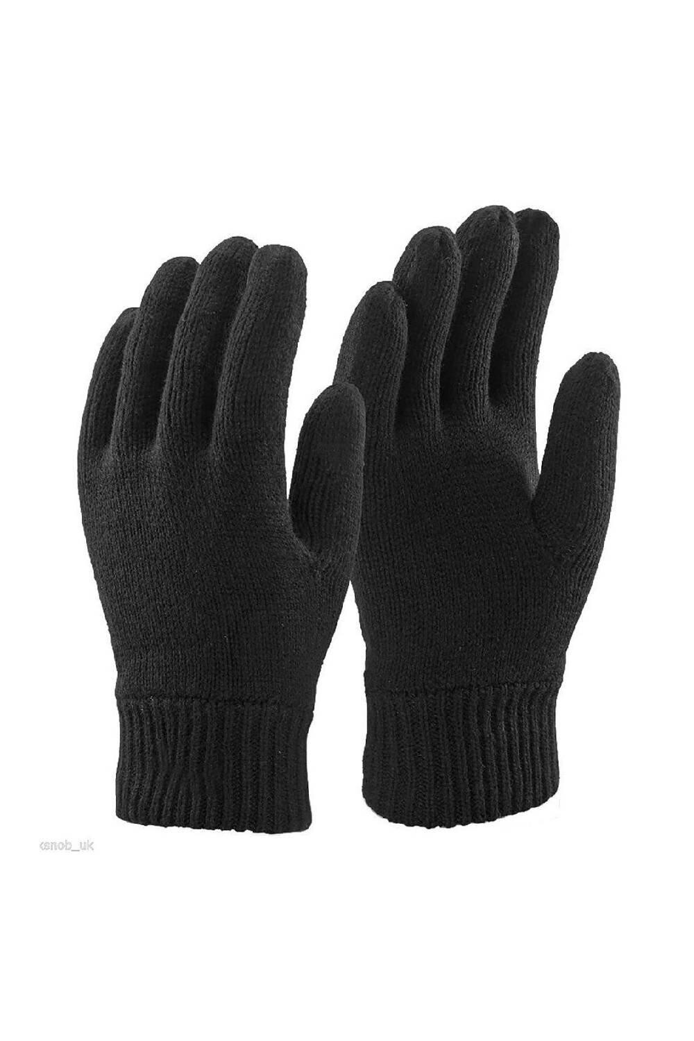 

Черные зимние перчатки Thinsulate 3M с термоподкладкой, черный