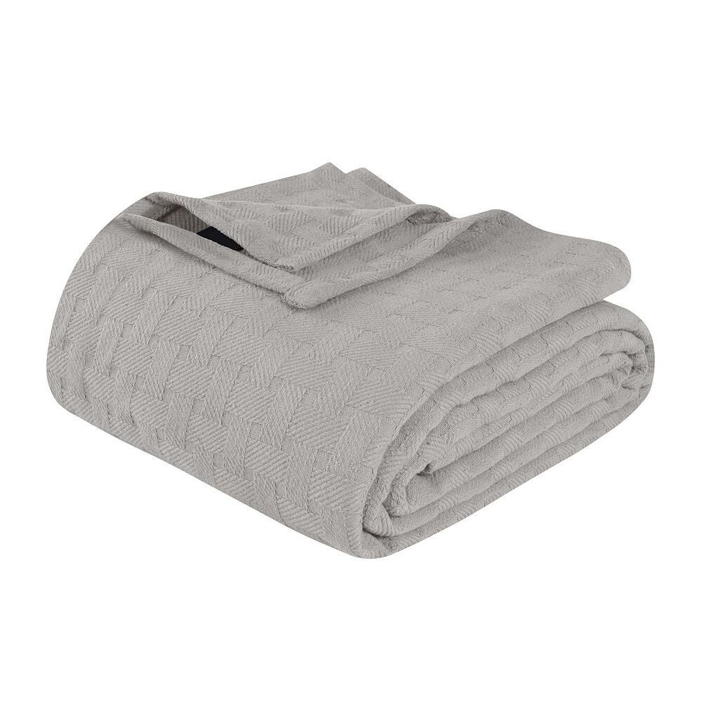 

Всесезонное хлопковое одеяло SUPERIOR Basketweave, цвет Silver