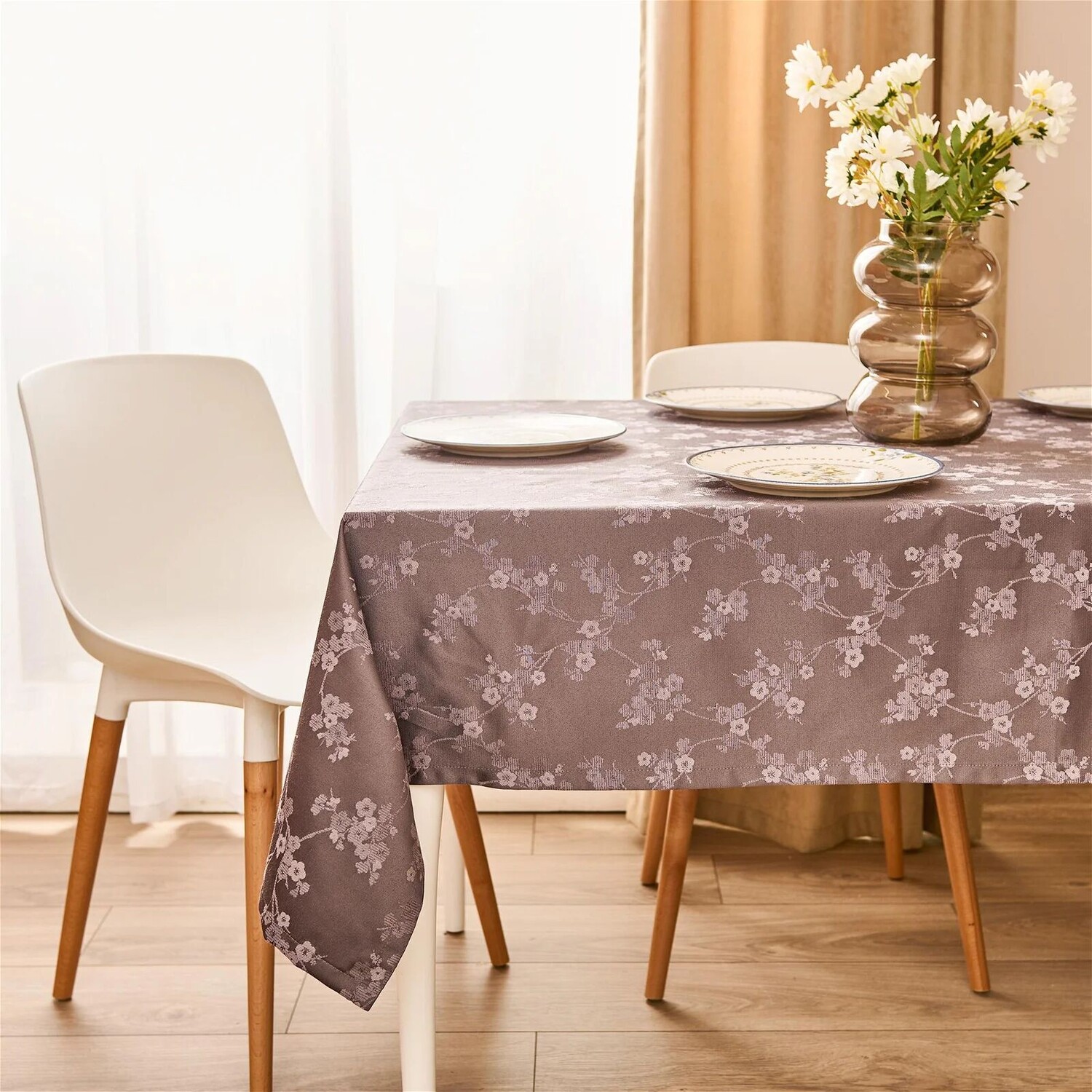 

Скатерть Evidea Soft Florya - Антрацит - 140x200 см