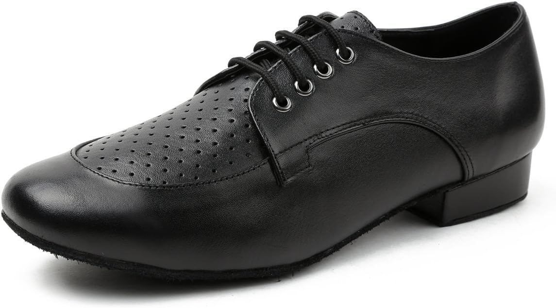 

Танцевальные туфли MSMAX Jazz для девочек, костюмные сапоги из ПУ для мальчиков Minishion, черный