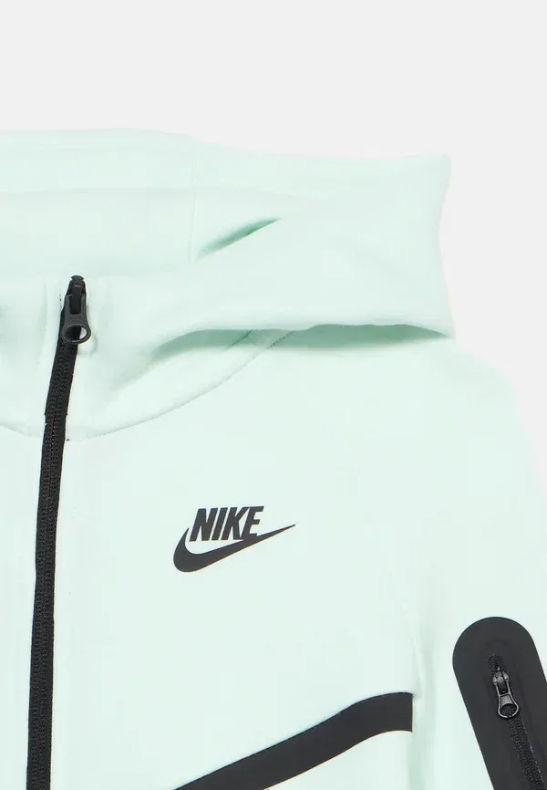 Толстовка на молнии Nike Sportswear, бледно-зеленый/черный — фото 3