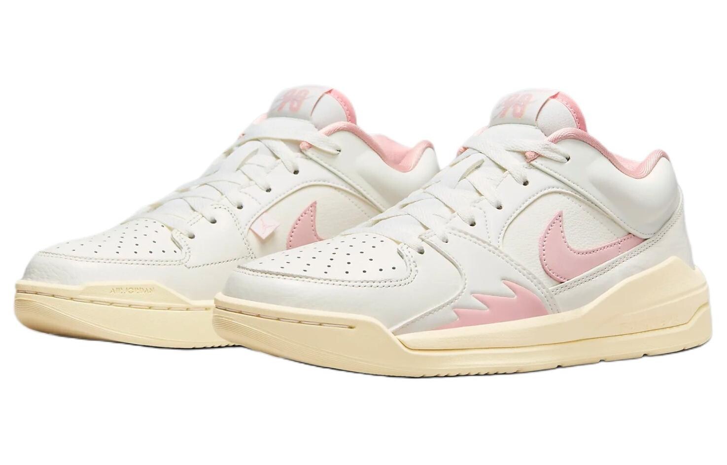 Женская обувь Jordan Stadium 90 Lifestyle, White/Pink — фото 3