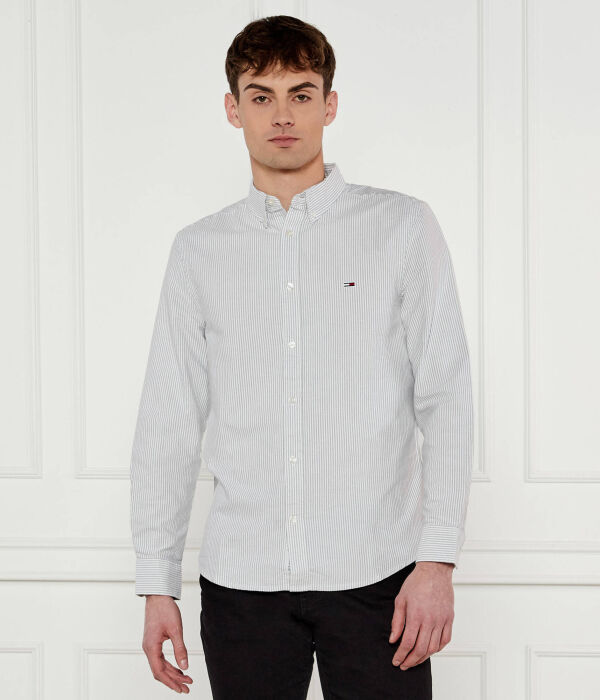 

Рубашка Slim fit Tommy Jeans, белый