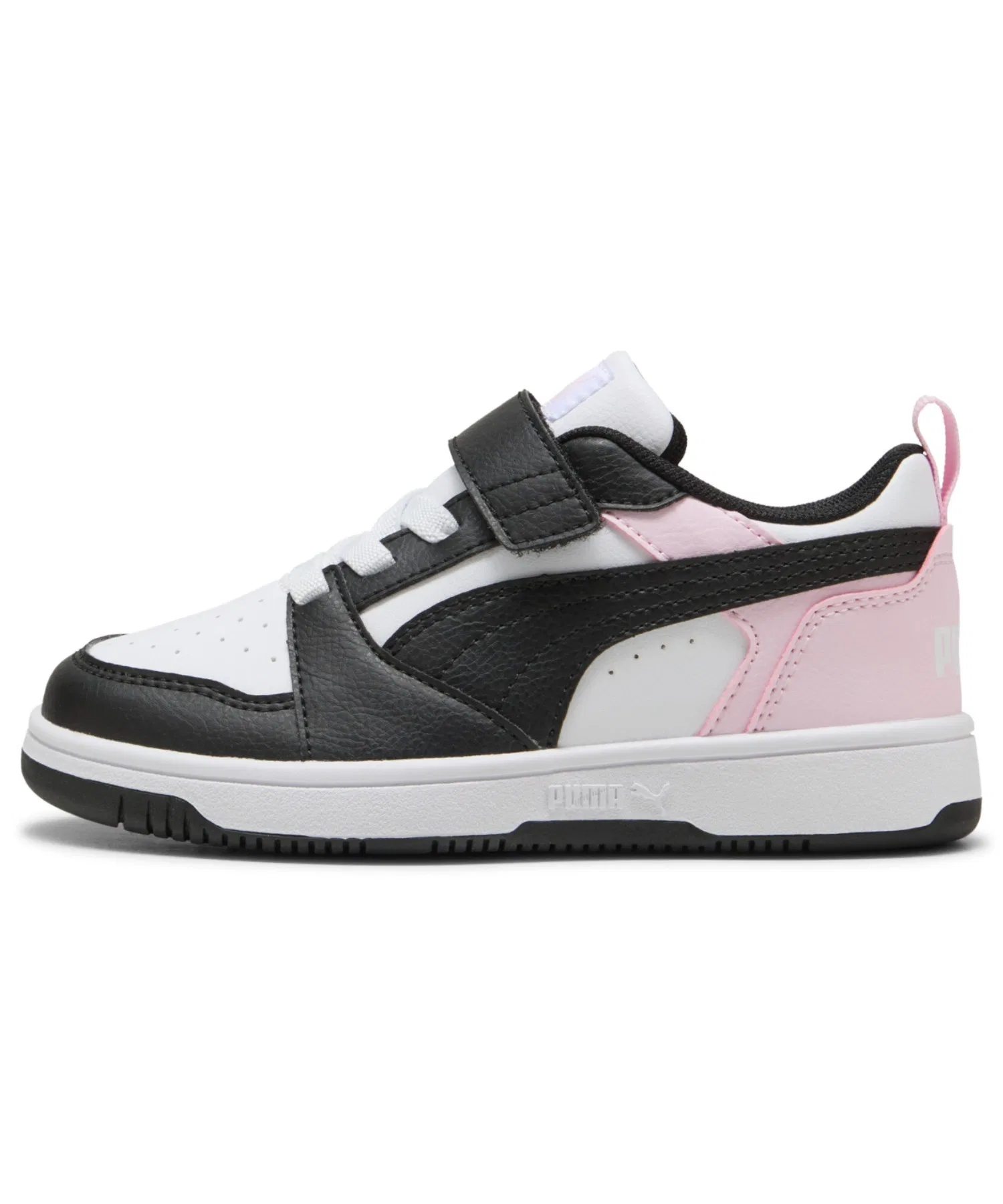 Детские кроссовки PUMA Rebound V6 Lo для спорта и игр белые
