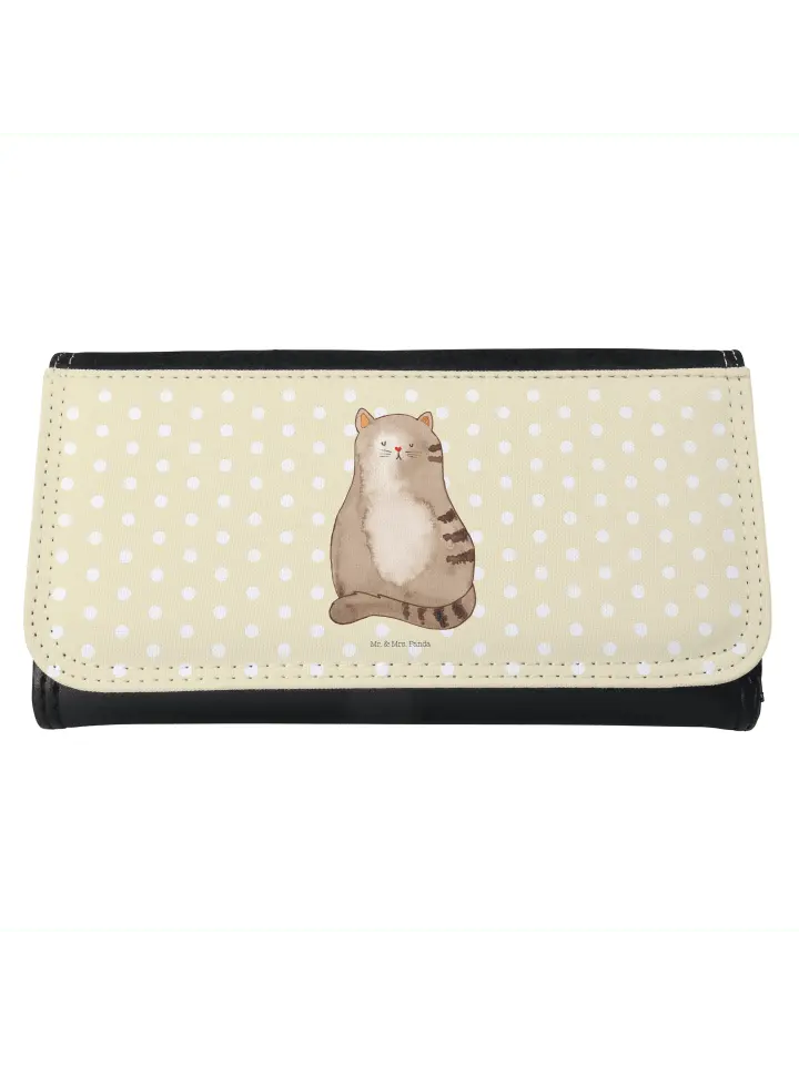 

Кошелек Mr. & Mrs. Panda, желтый пастельный