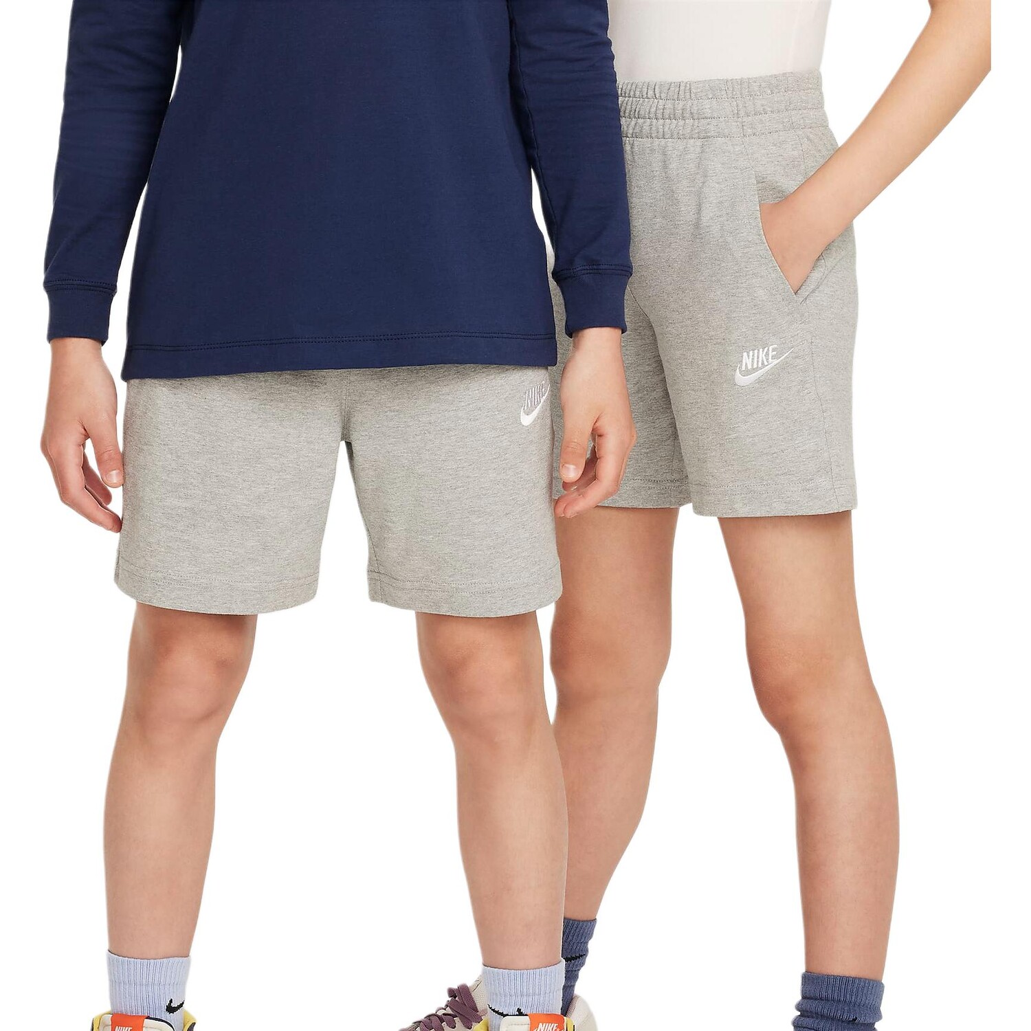 GS Шорты Nike, темно-серый/белый