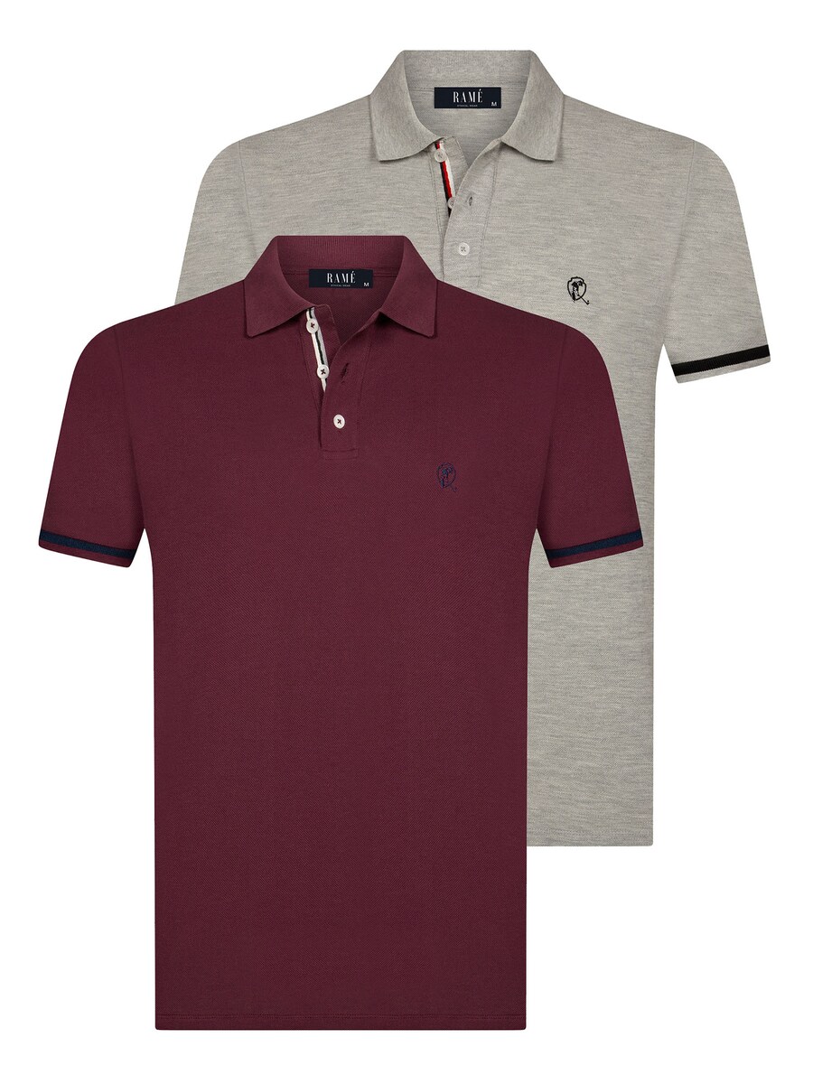 

Рубашка RAME, цвет mottled grey/Burgundy