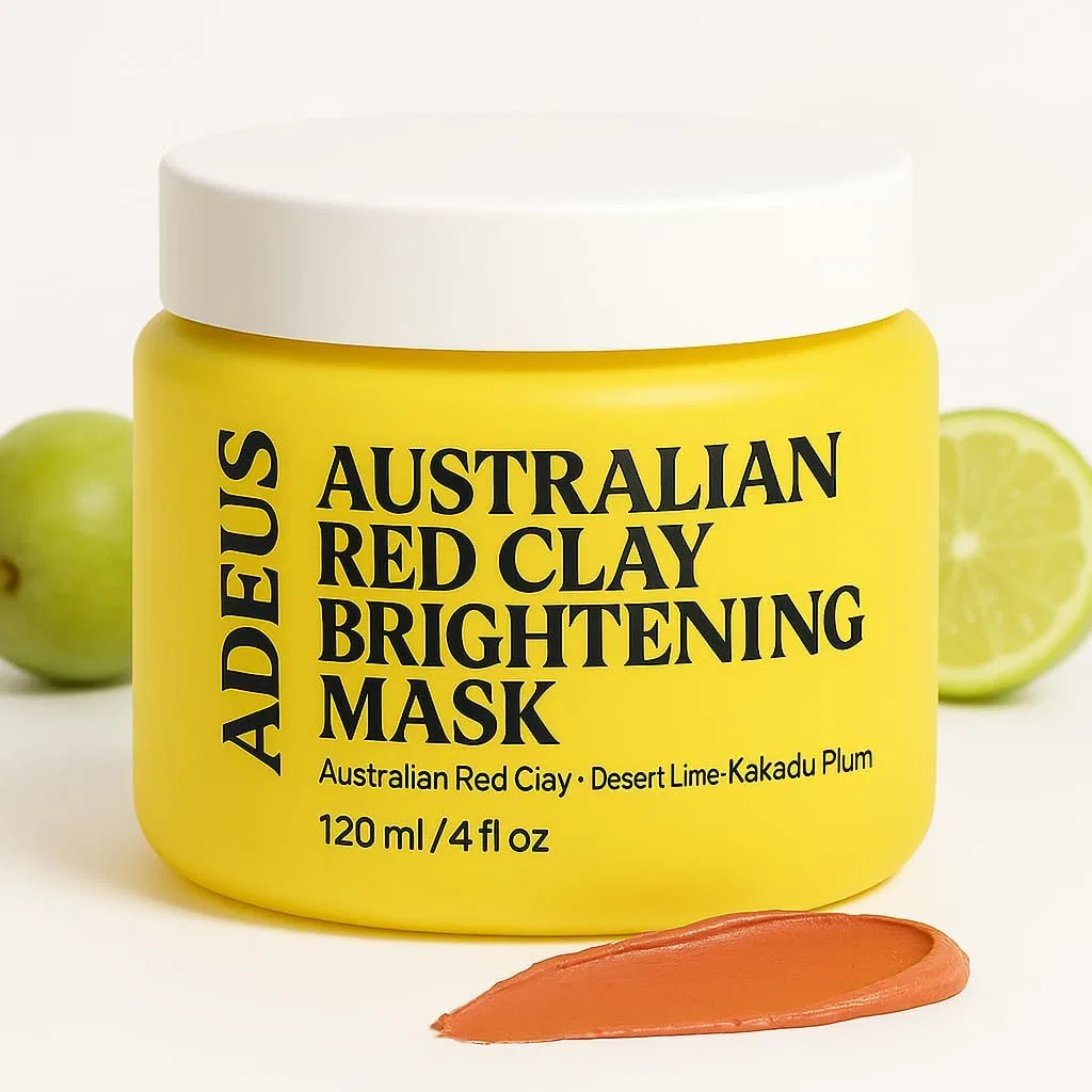 Маска для лица — ADEUS Australian Red Clay Brightening & Desert Lime, 120 мл