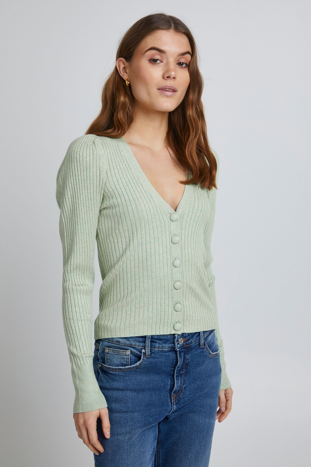 

Кардиган b.young Strickjacke, зеленый