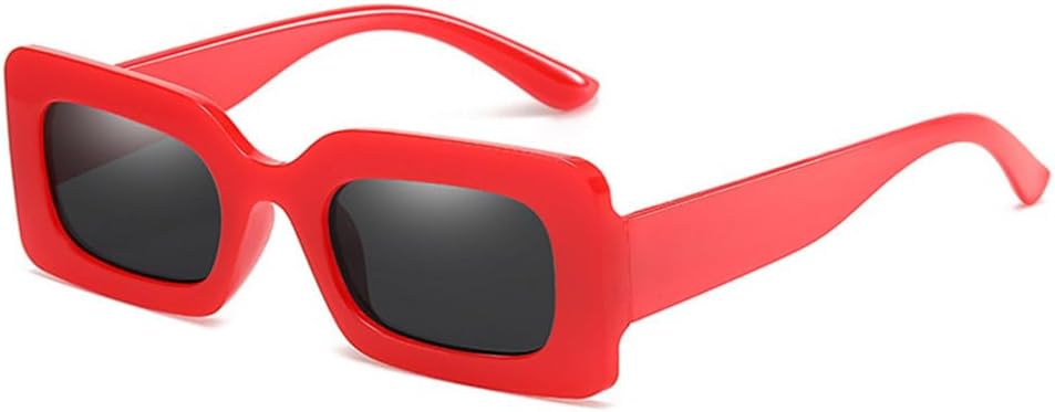 

Женские солнцезащитные очки в стиле ретро конфетных цветов, с большой квадратной оправой, модные солнцезащитные очки для вечеринок, защита от УФ-излучения UV400 MTZJH, C14