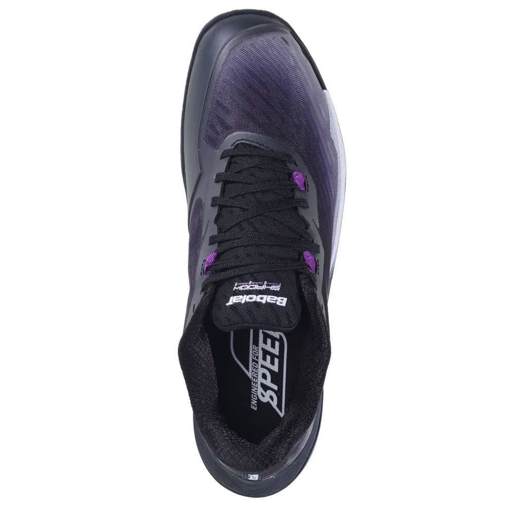 Мужские кроссовки для бадминтона «Shadow Tour 5 M» от Babolat, Black-Purple (2049) — фото 4