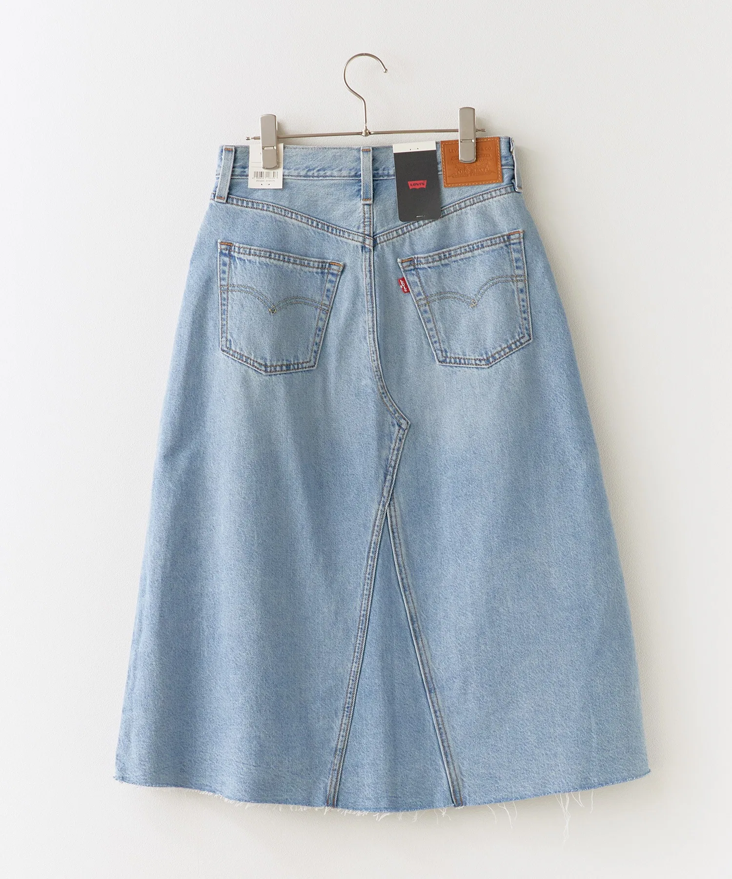 Джинсовая юбка LEVI'S HR A-LINE DECON (юбка А-силуэта с эффектом орошения) — фото 3