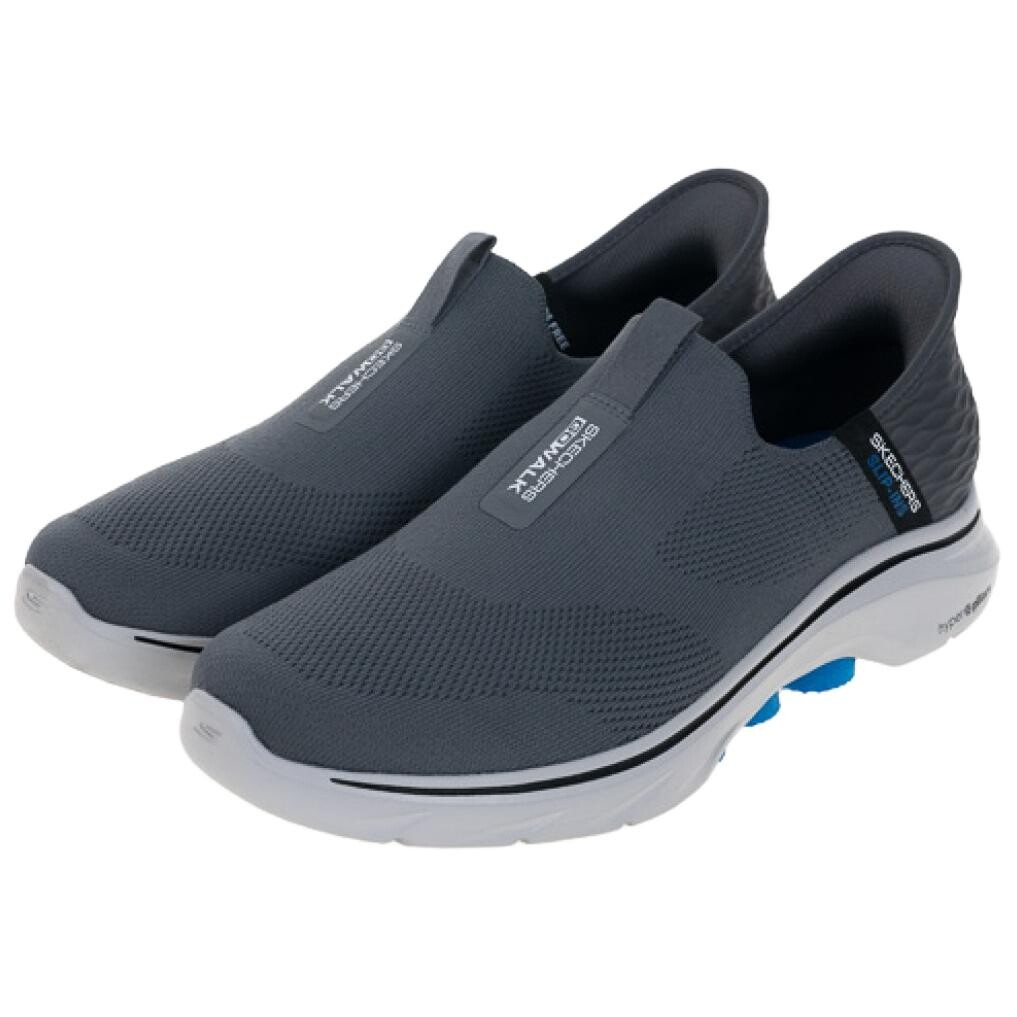 Кроссовки Skechers GO WALK 7 Lifestyle Shoes Men Low-top Gray, серый — фото 2