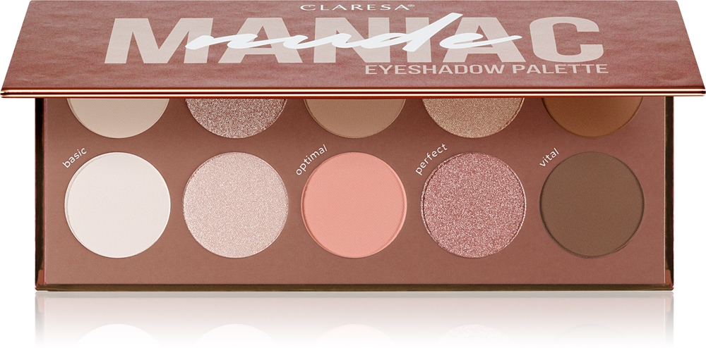 

Палитра теней для век Nude Maniac Claresa, 12 гр