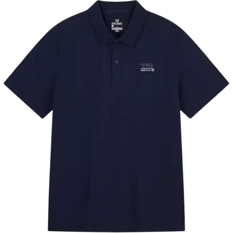 

361° Футболка поло мужская Variety Training Collection темно-синяя