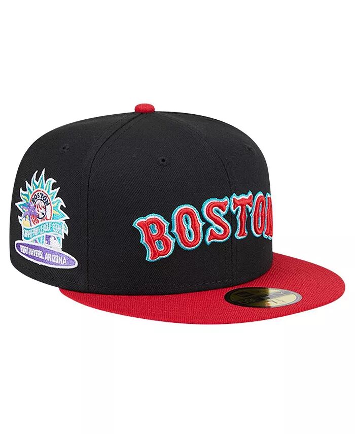 

Мужская черная бейсболка Boston Red Sox Retro Spring Training 59FIFTY Fitted New Era