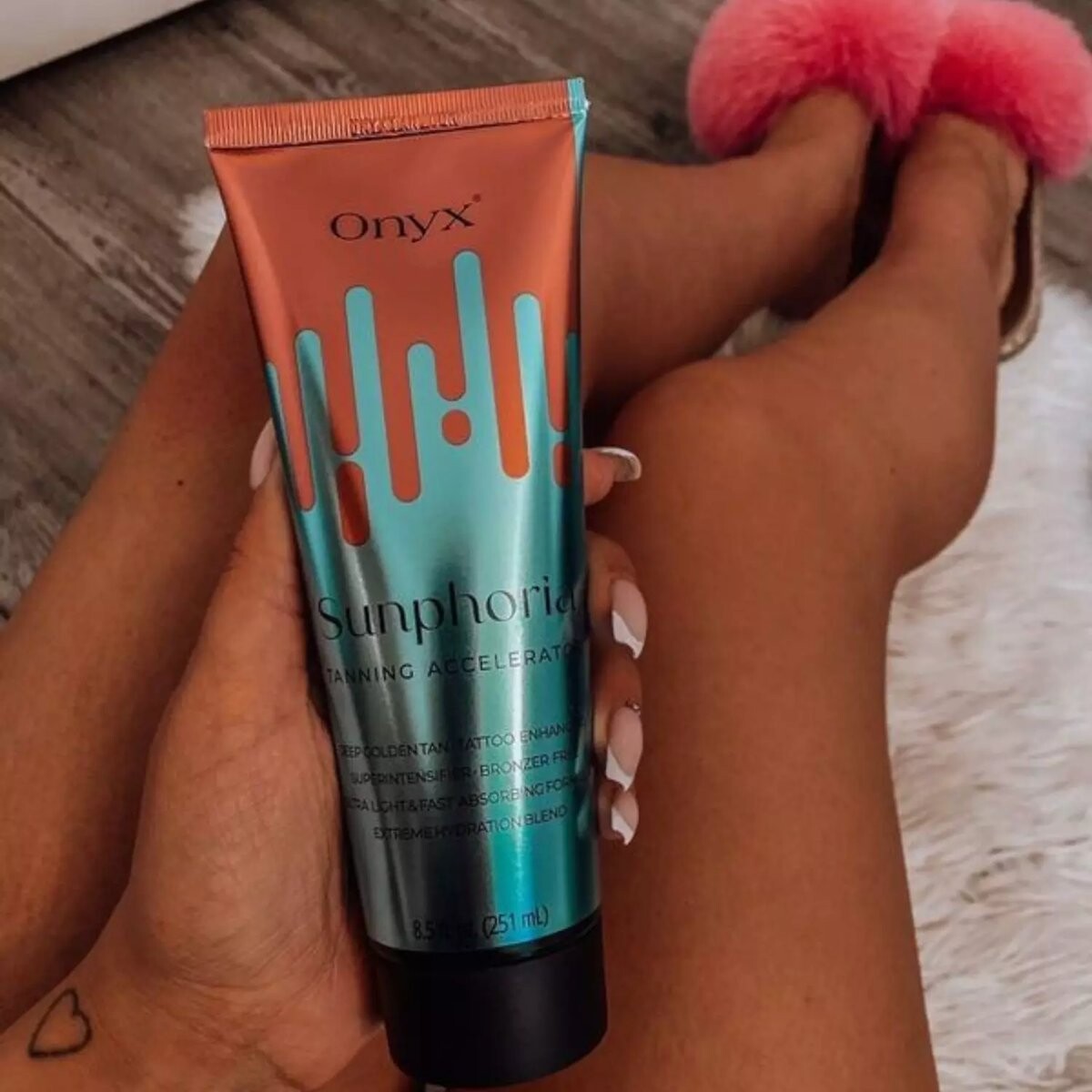 Onyx, Sunphoria, Бальзам, ускоряющий загар в солярии, с фруктовыми экстрактами, 251мл — фото 3