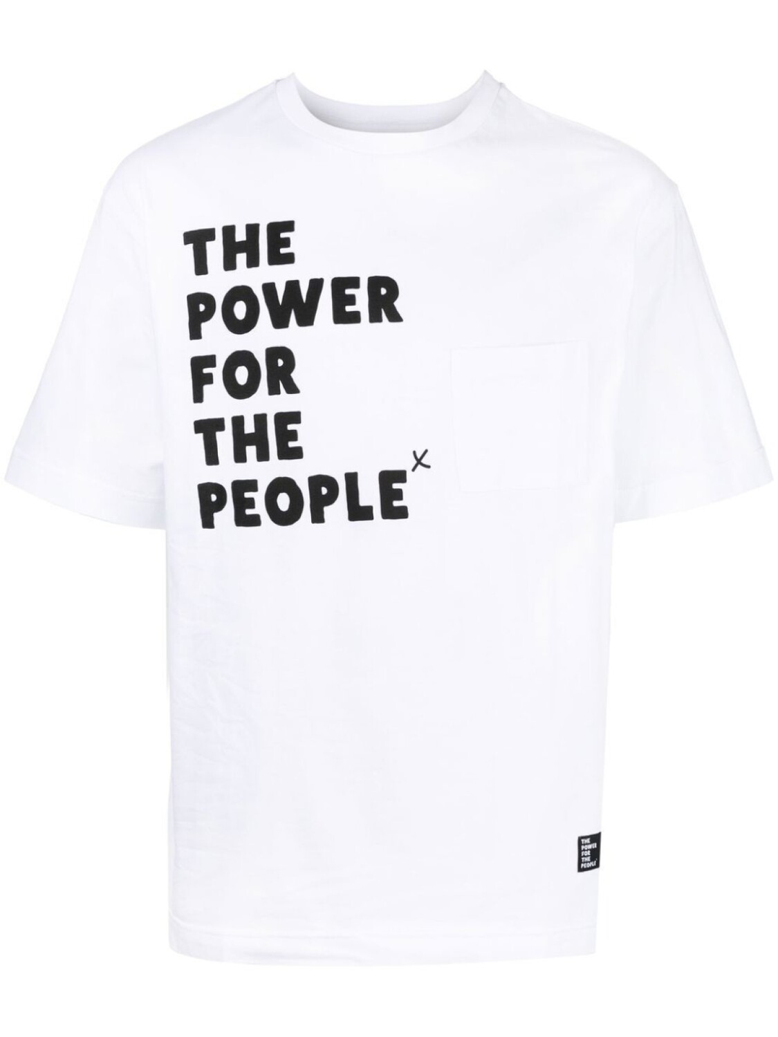 

Футболка с логотипом The Power For The People, белый