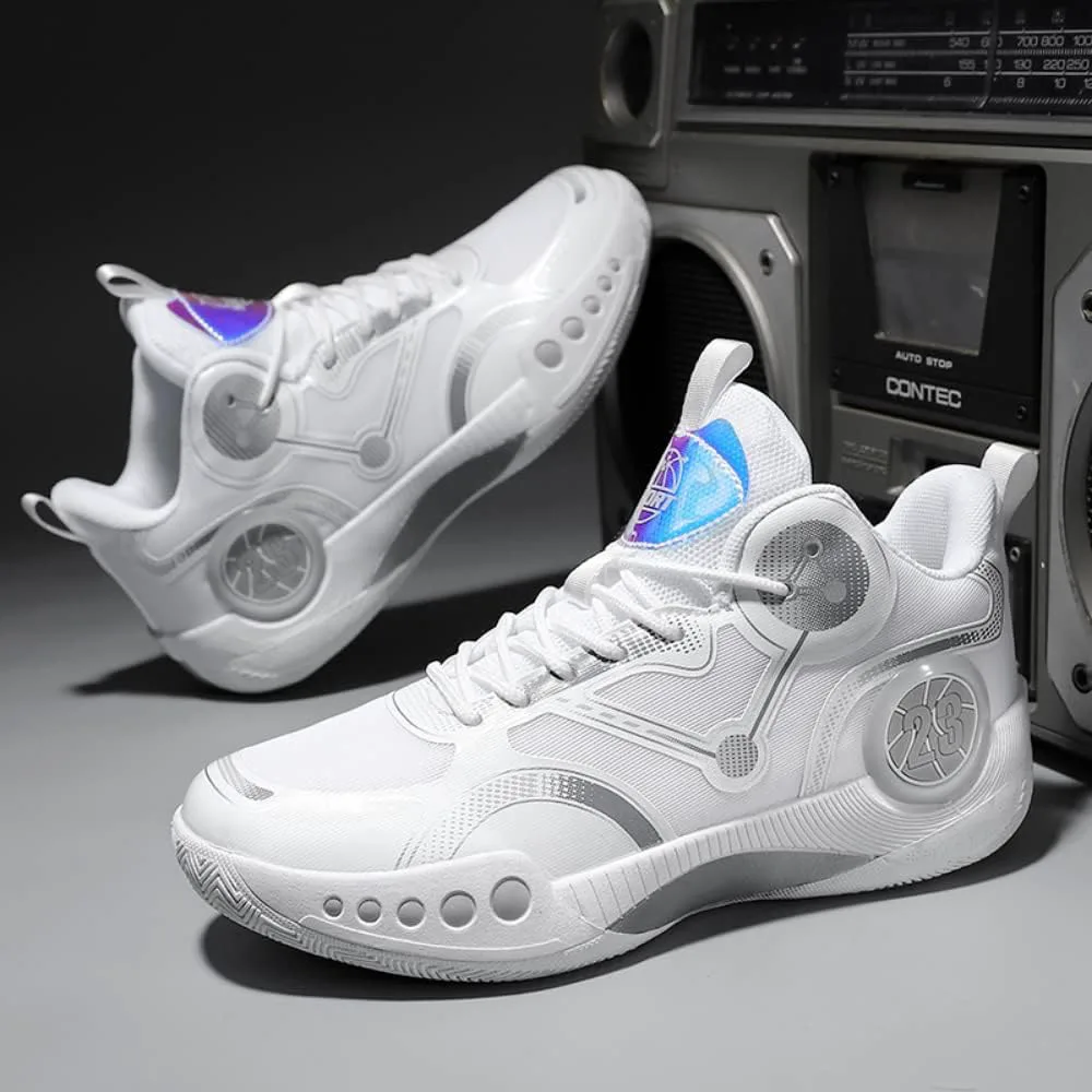 

Мужская обувь Беговые кроссовки Баскетбольные кроссовки Кеды Повседневная обувь Тренировочные кроссовки Модные кроссовки Yafexin, белый