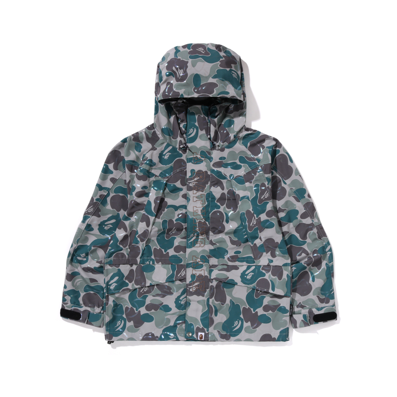 

Спортивная куртка с камуфляжным принтом A BATHING APE, Black BKX, Черный, Спортивная куртка с камуфляжным принтом A BATHING APE, Black BKX