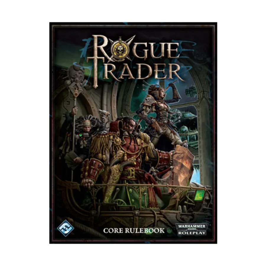 

Rogue Trader - Core Rulebook, Warhammer 40,000 Role Playing - Rogue Trader, твердый переплет