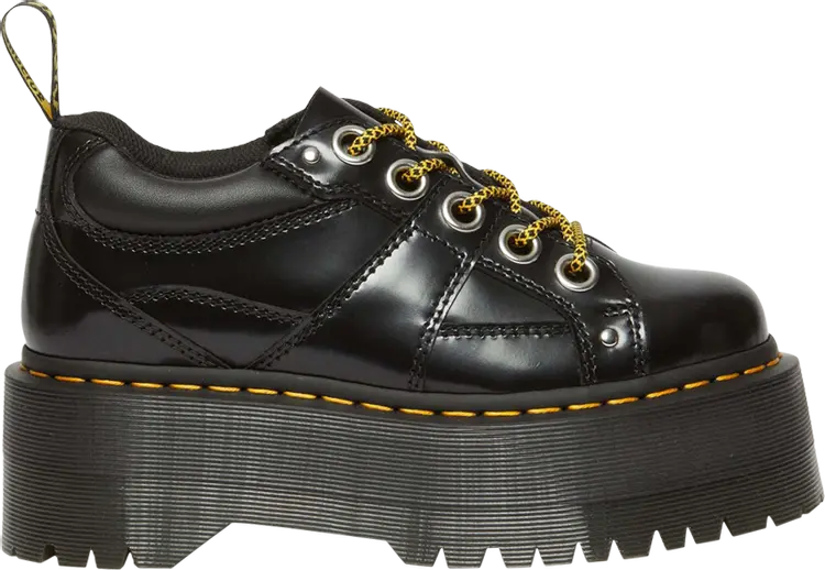 Кроссовки Wmns 5-Eye Max Buttero Leather Platform 'Black Buttero', черный