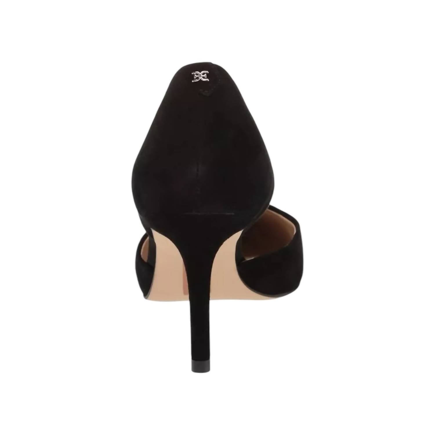Женские туфли Viv Suede на каблуках из черной замши Sam Edelman — фото 4