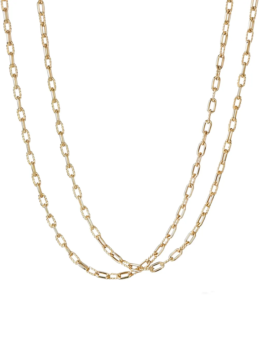 

Ожерелье Madison из желтого золота 750 пробы, 3 мм David Yurman, золотой
