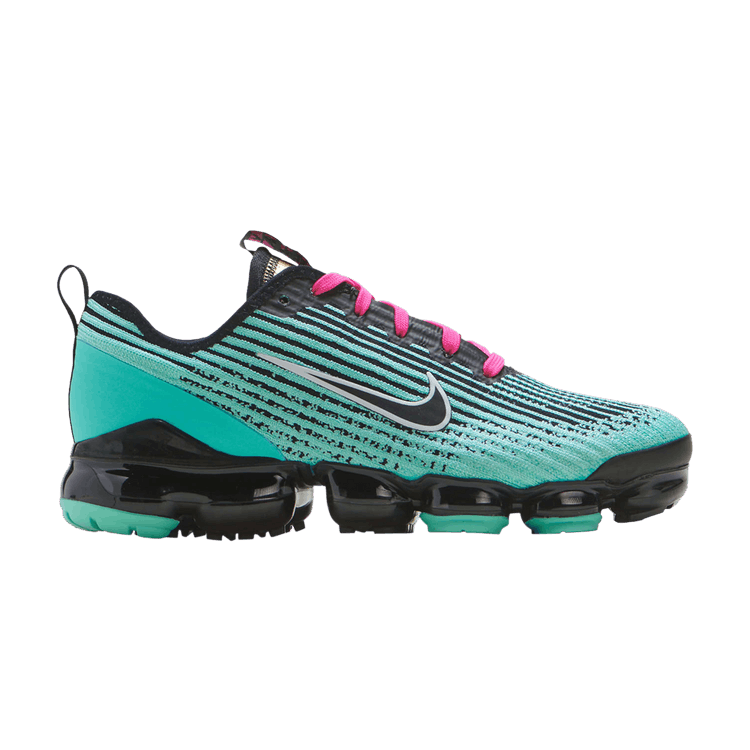 

Кроссовки Nike Air VaporMax Flyknit 3 GS 'Hyper Turquoise', синий