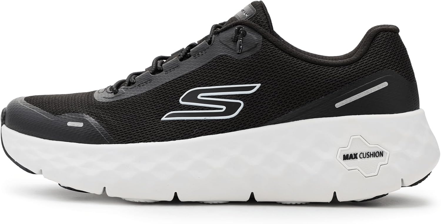 Мужские кроссовки Skechers Go Walk Max Cushioning Flex RAF, белый/черный — фото 4