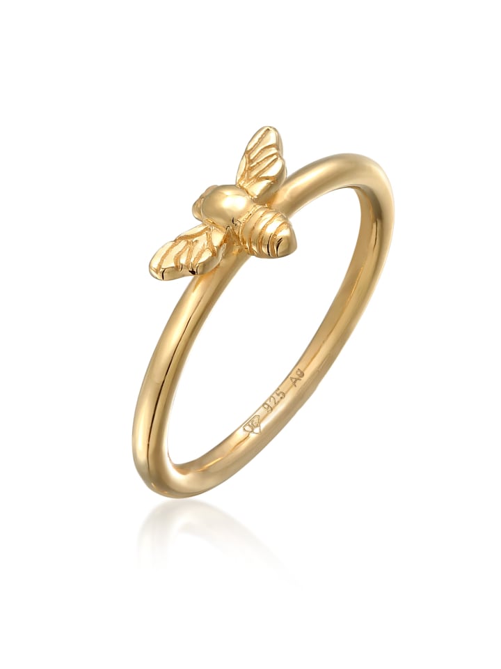 

Elli Кольцо из серебра 925 пробы в виде пчелы