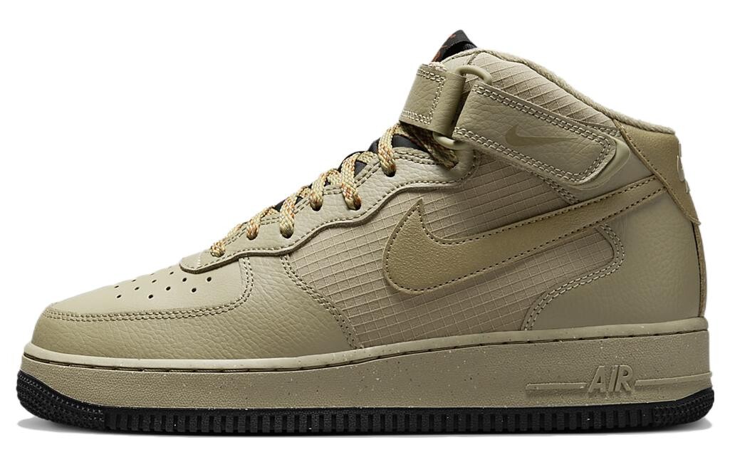 

Кроссовки Nike Air Force 1 Mid '07 Neutral Olive, зеленый