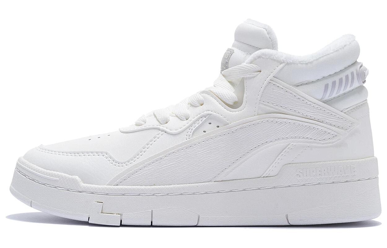 

Кроссовки Lining Wave Skateboarding Mid-top, белый