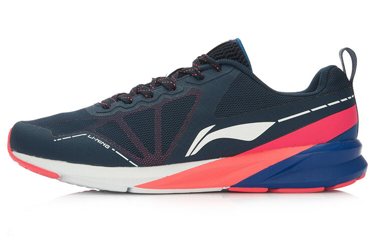 

Кроссовки унисекс с низким верхом, синие/красные Lining