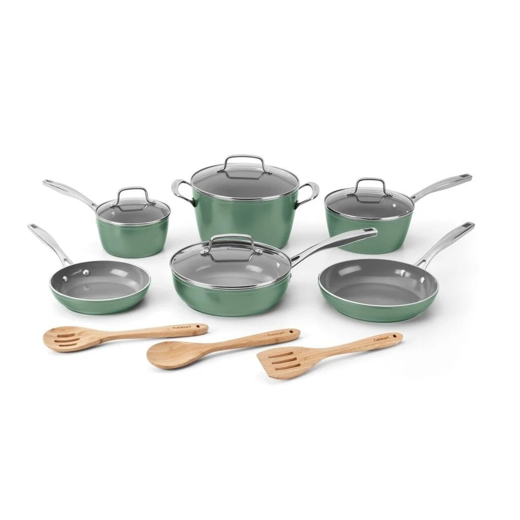 

Набор посуды Cuisinart Green Chef CEramica XT, 13 предметов