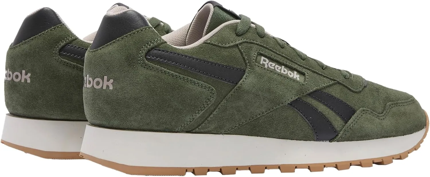 Мужские кроссовки/спортивная обувь Reebok, черный/зеленый/серый — фото 3