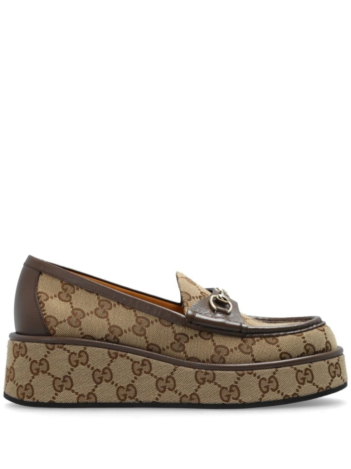 

Gucci лоферы Horsebit, коричневый