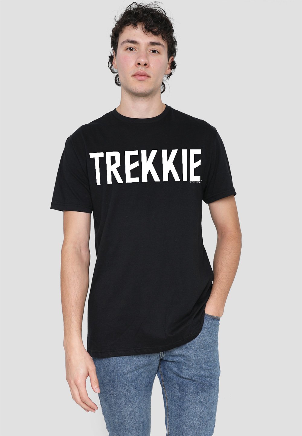

Футболка с принтом STAR TREKKIE Cotton Soul, черный