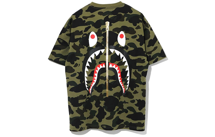 

Футболка Shark Series женская A Bathing Ape, зеленый