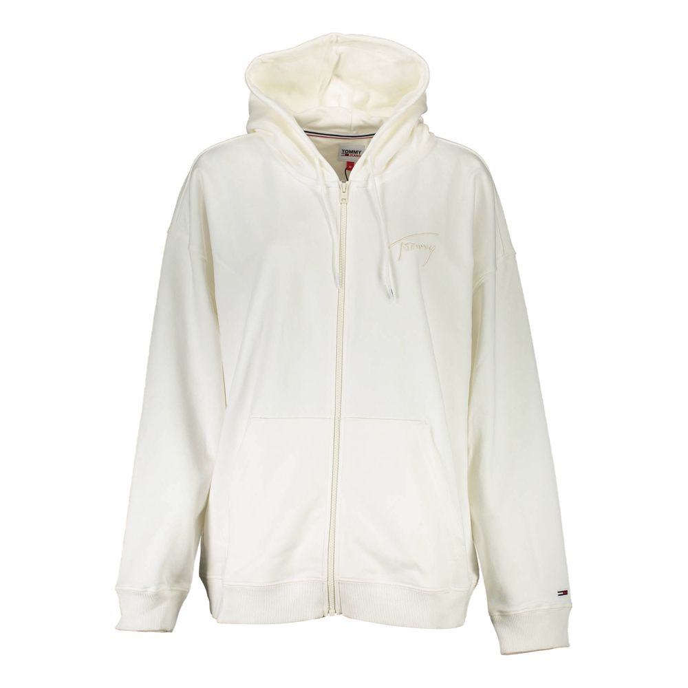 

Белый хлопковый свитер Tommy Hilfiger