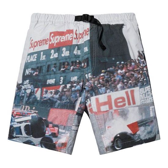 

Шорты ss19 grand prix parka short Supreme, мультиколор