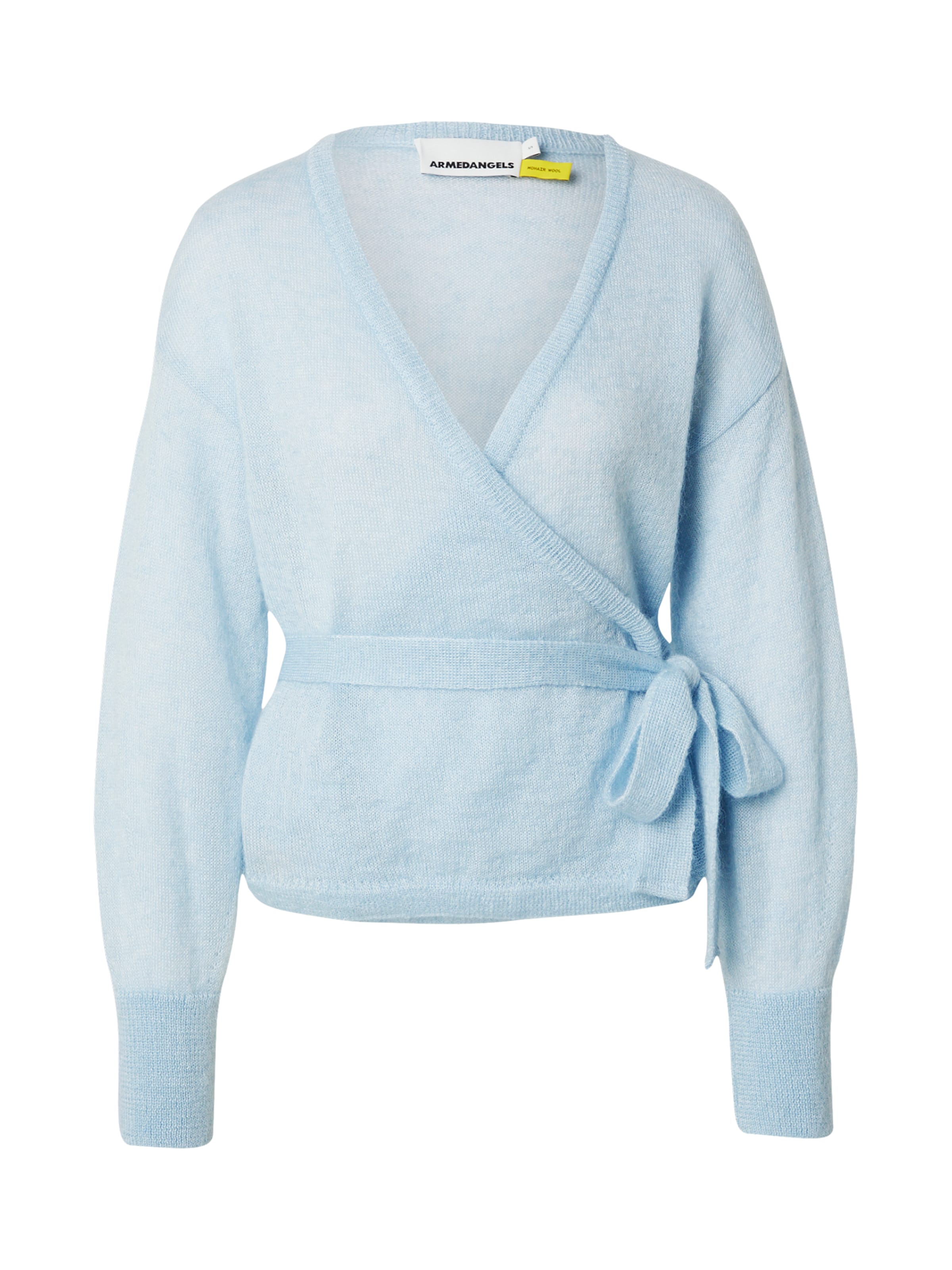 

ARMEDANGELS Кардиган вязаный в пастельно-голубом цвете