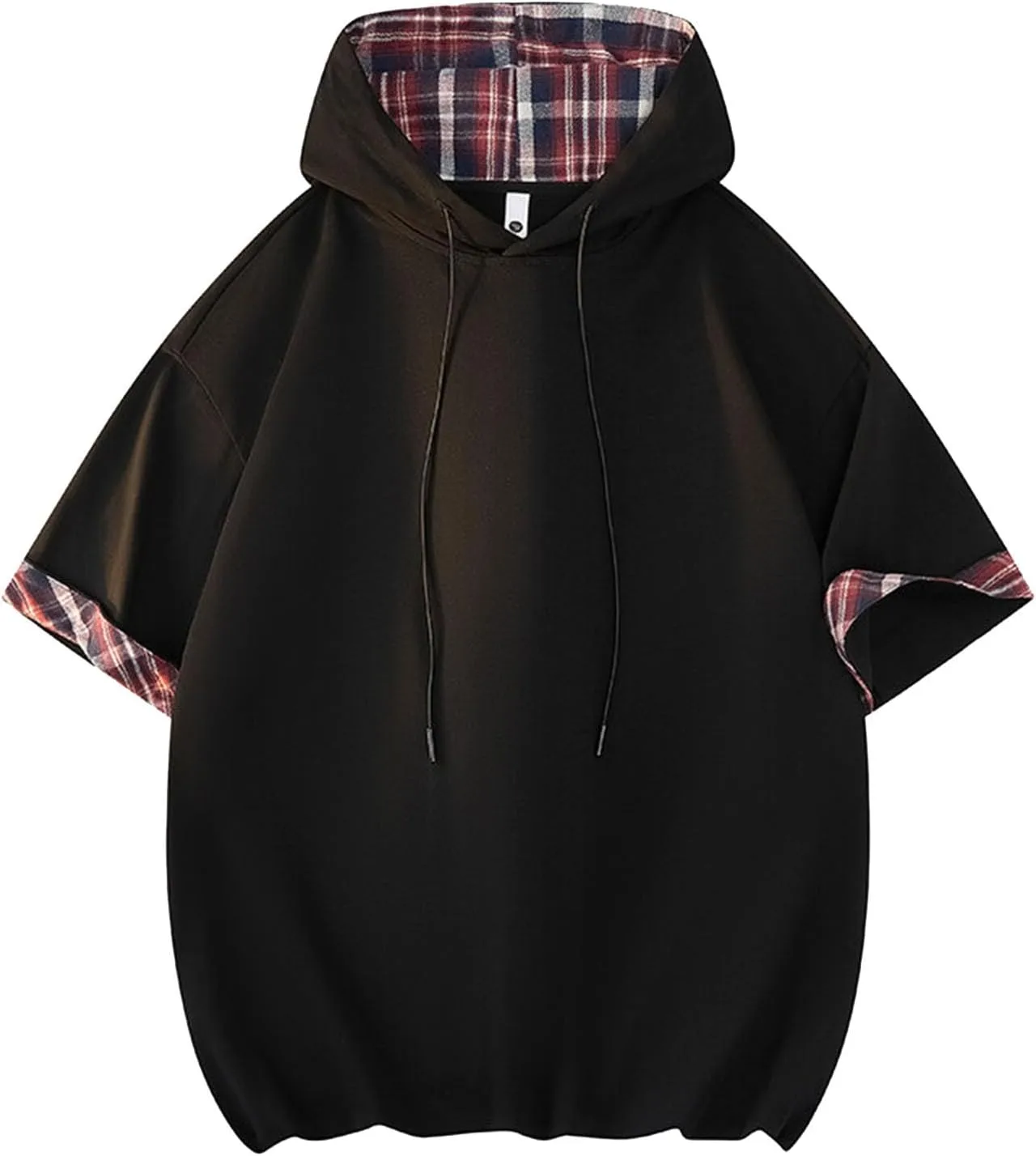 

Мужская футболка с капюшоном короткий рукав